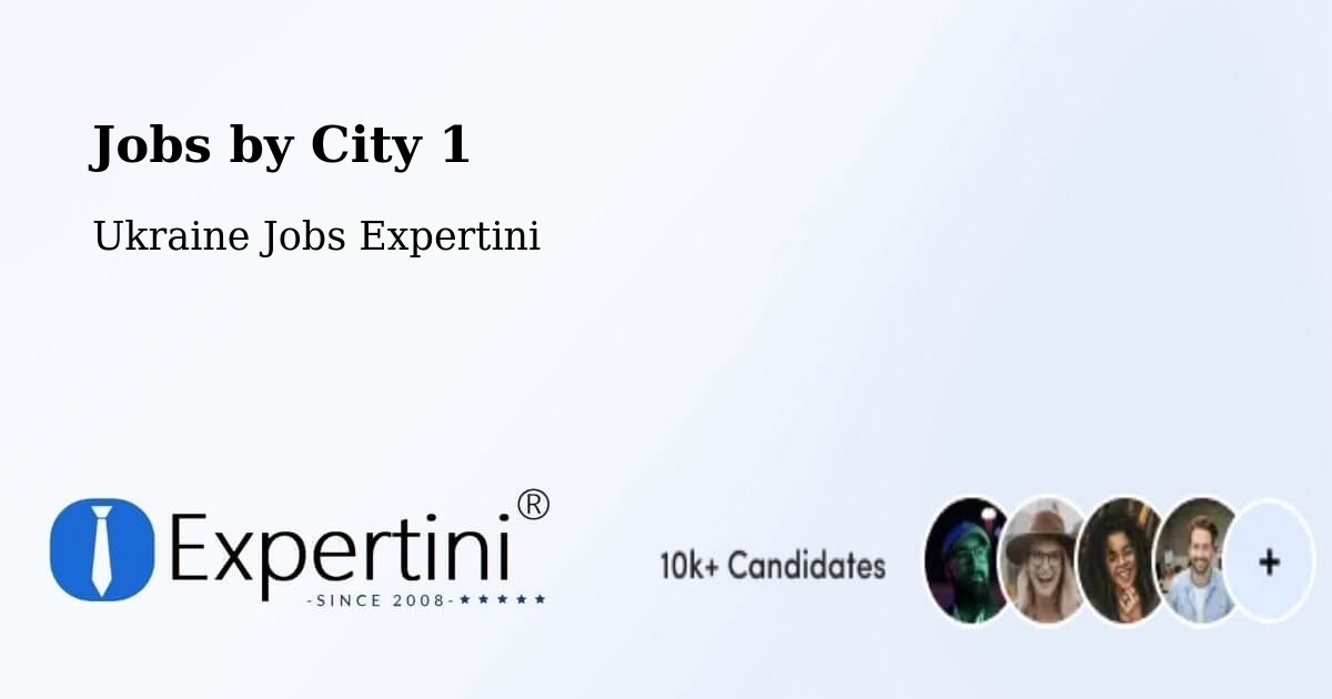 City Jobs in Ukraine - Expertini